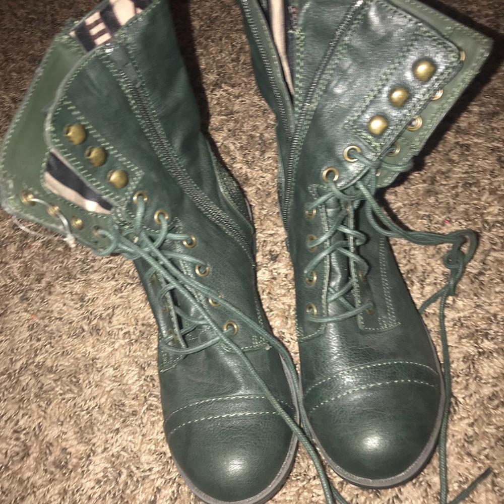 Combat boots!